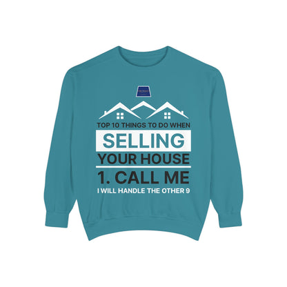 Real Estate Agent Sweatshirt - Top Tips for Selling Your House