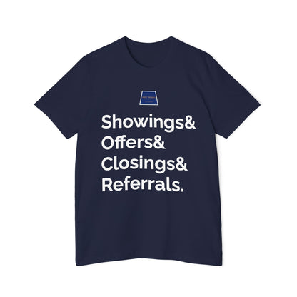 Real Estate Professional T-Shirt - USA-Made Unisex Jersey Tee with Slogan