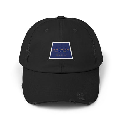 Unisex Distressed Cap with Realtor Logo - Casual Everyday Accessory