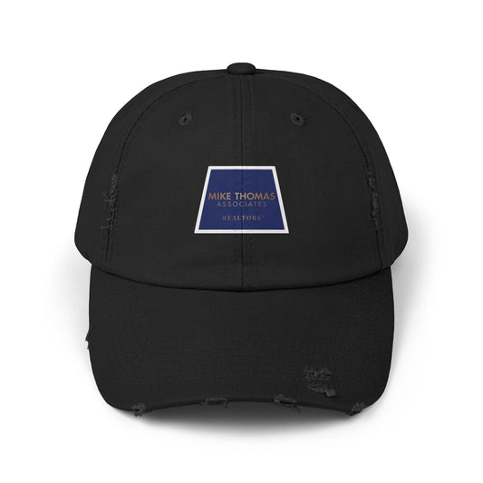 Unisex Distressed Cap with Realtor Logo - Casual Everyday Accessory