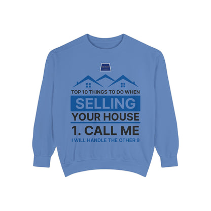 Real Estate Agent Sweatshirt - Top Tips for Selling Your House