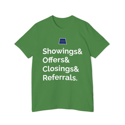 Real Estate Professional T-Shirt - USA-Made Unisex Jersey Tee with Slogan