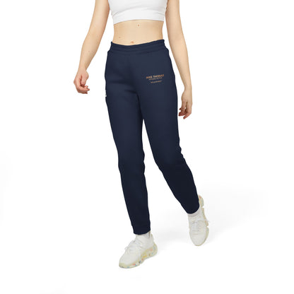 Adidas Unisex Fleece Joggers - Comfortable Athletic Wear for Relaxed Days - Alternate Logo