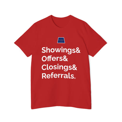 Real Estate Professional T-Shirt - USA-Made Unisex Jersey Tee with Slogan
