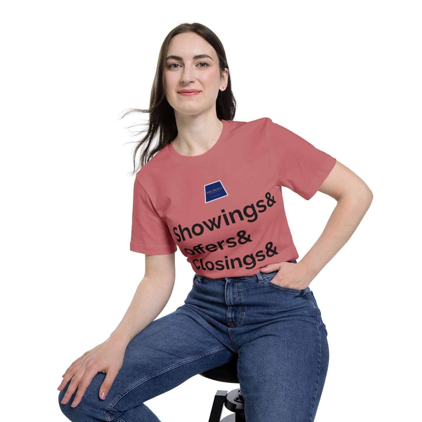 Real Estate Professional T-Shirt - USA-Made Unisex Jersey Tee with Slogan