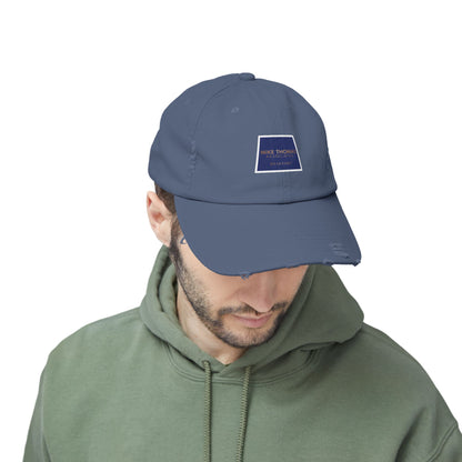 Unisex Distressed Cap with Realtor Logo - Casual Everyday Accessory