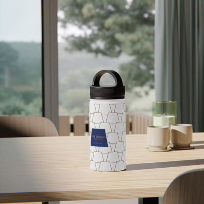 Stylish Stainless Steel Water Bottle with Handle – Perfect for On-the-Go Hydration