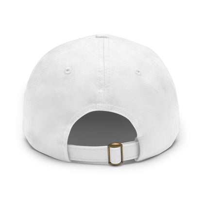 Classic Dad Hat with Leather Patch - Personalized Realtor Cap
