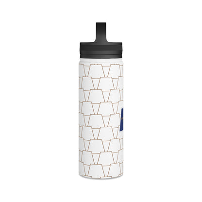 Stylish Stainless Steel Water Bottle with Handle – Perfect for On-the-Go Hydration