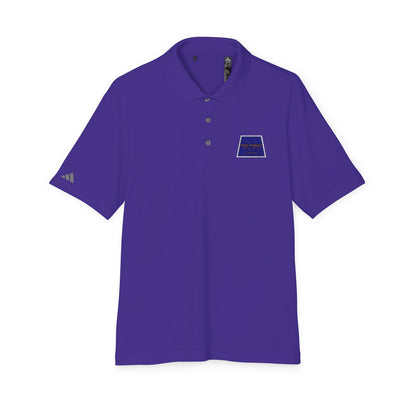 adidas Unisex Polo Shirt - Performance Athletic Style - MTA Trapezoid