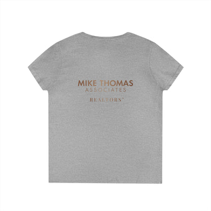 Real Estate Matchmaker V-Neck T-Shirt for Realtors