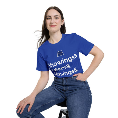 Real Estate Professional T-Shirt - USA-Made Unisex Jersey Tee with Slogan