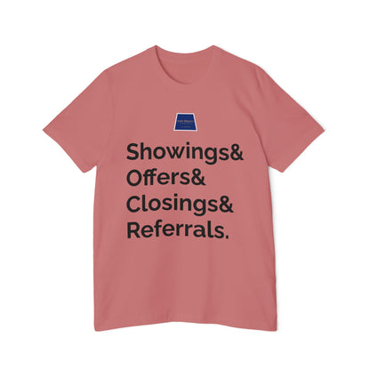Real Estate Professional T-Shirt - USA-Made Unisex Jersey Tee with Slogan