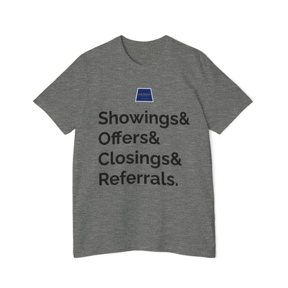 Real Estate Professional T-Shirt - USA-Made Unisex Jersey Tee with Slogan