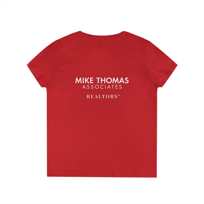Real Estate Matchmaker V-Neck T-Shirt for Realtors