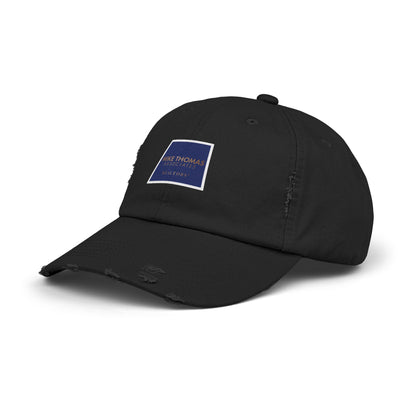 Unisex Distressed Cap with Realtor Logo - Casual Everyday Accessory