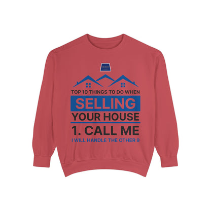 Real Estate Agent Sweatshirt - Top Tips for Selling Your House