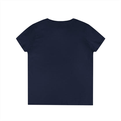 Realtor Indiana Ladies' V-Neck T-Shirt - Chic and Comfortable Style for Real Estate Pros