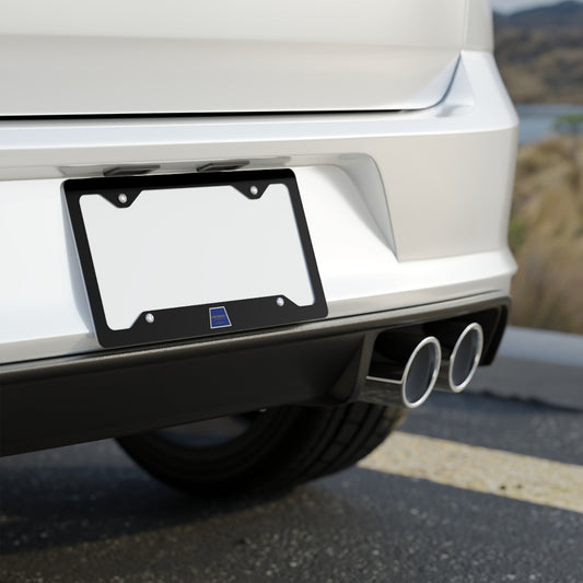 Sleek Metal License Plate Frame - Durable & Stylish Car Accessory