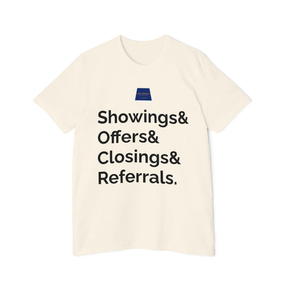 Real Estate Professional T-Shirt - USA-Made Unisex Jersey Tee with Slogan
