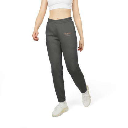 Adidas Unisex Fleece Joggers - Comfortable Athletic Wear for Relaxed Days - Alternate Logo