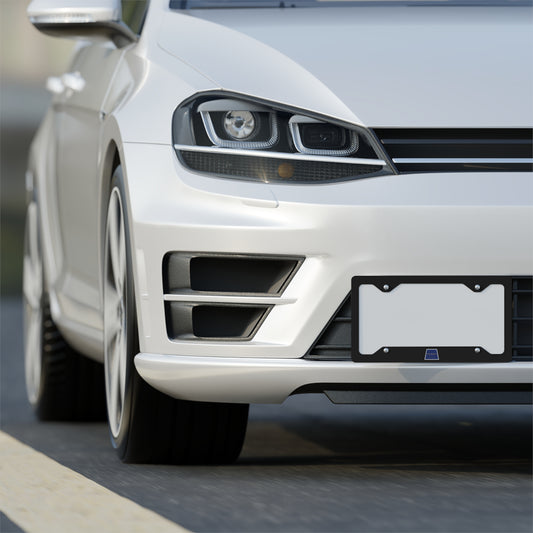 Sleek Metal License Plate Frame - Durable & Stylish Car Accessory