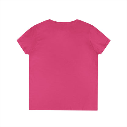 Realtor Indiana Ladies' V-Neck T-Shirt - Chic and Comfortable Style for Real Estate Pros