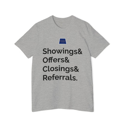 Real Estate Professional T-Shirt - USA-Made Unisex Jersey Tee with Slogan