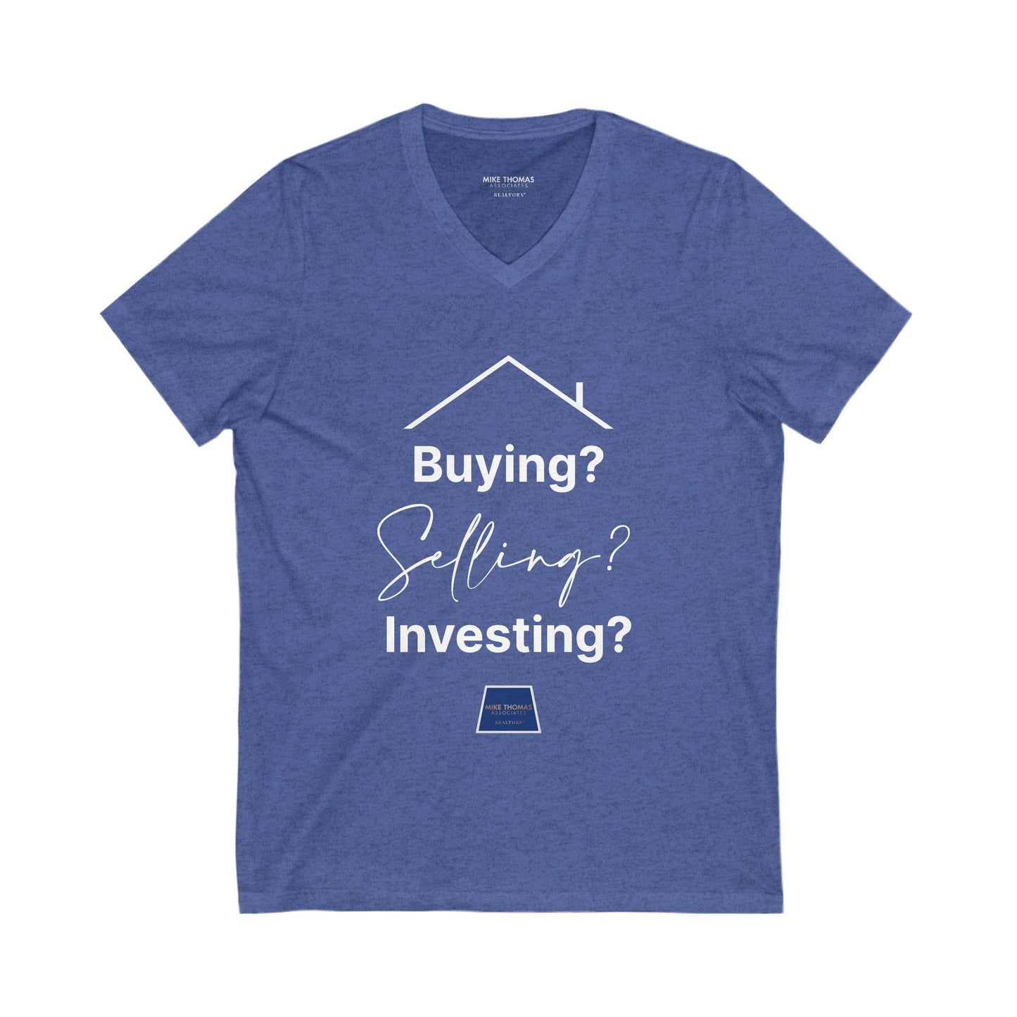 Unisex Jersey Short Sleeve V-Neck Realtor Tee