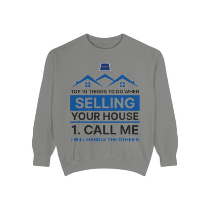 Real Estate Agent Sweatshirt - Top Tips for Selling Your House