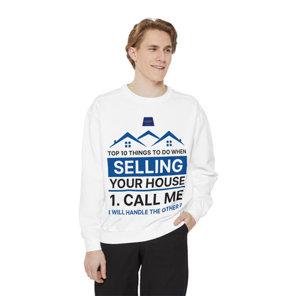 Real Estate Agent Sweatshirt - Top Tips for Selling Your House