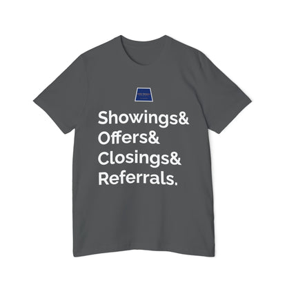 Real Estate Professional T-Shirt - USA-Made Unisex Jersey Tee with Slogan