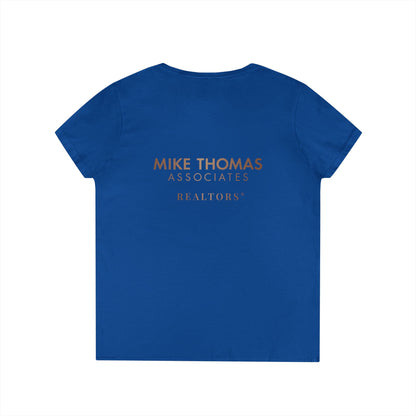 Real Estate Matchmaker V-Neck T-Shirt for Realtors