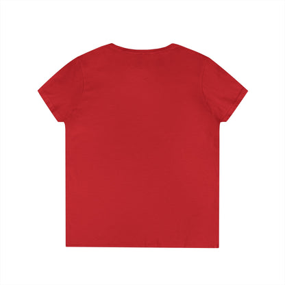 Realtor Indiana Ladies' V-Neck T-Shirt - Chic and Comfortable Style for Real Estate Pros